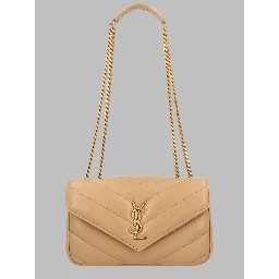 Borsa "Loulou" In Pelle Trapuntata