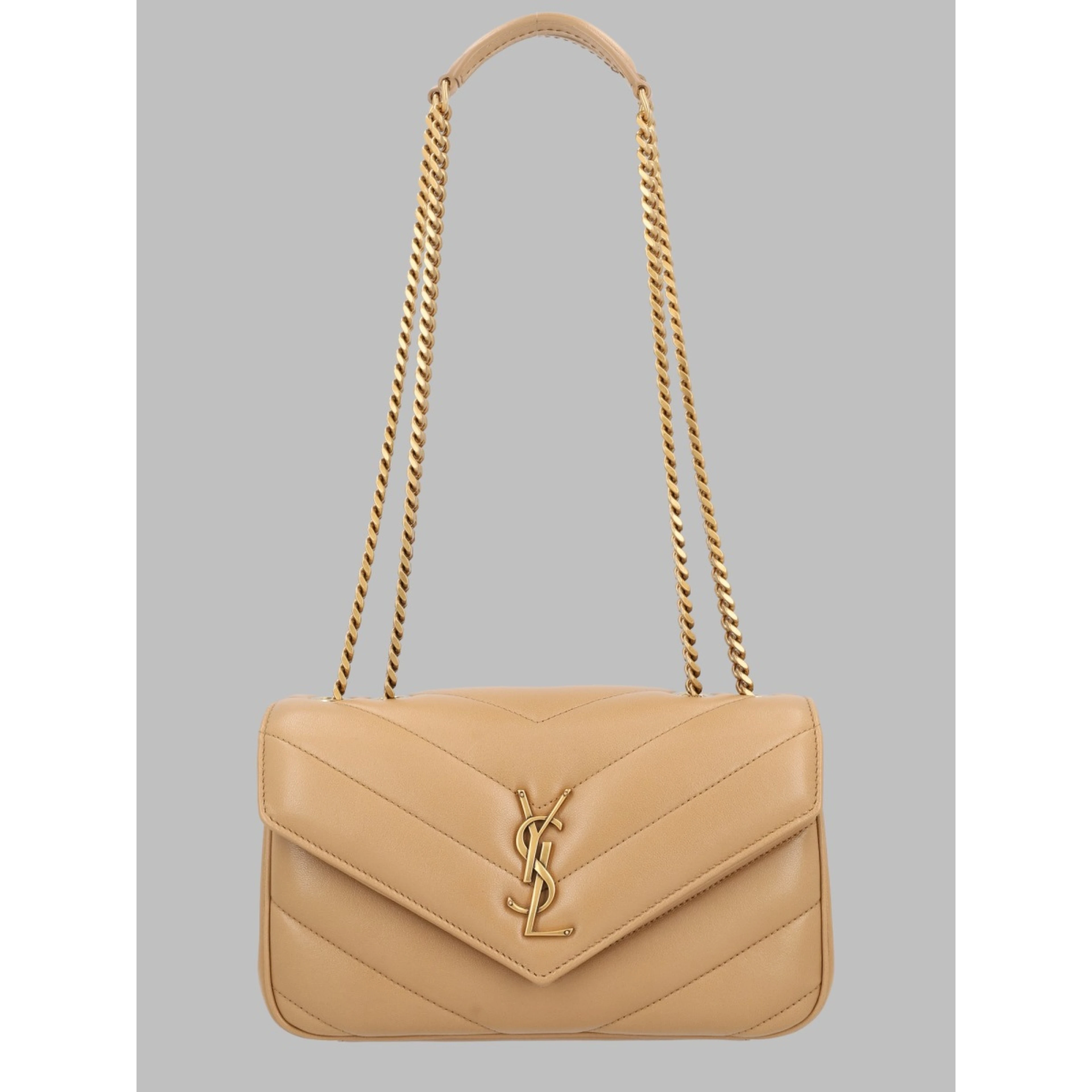 Borsa "Loulou" In Pelle Trapuntata