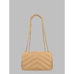Borsa "Loulou" In Pelle Trapuntata