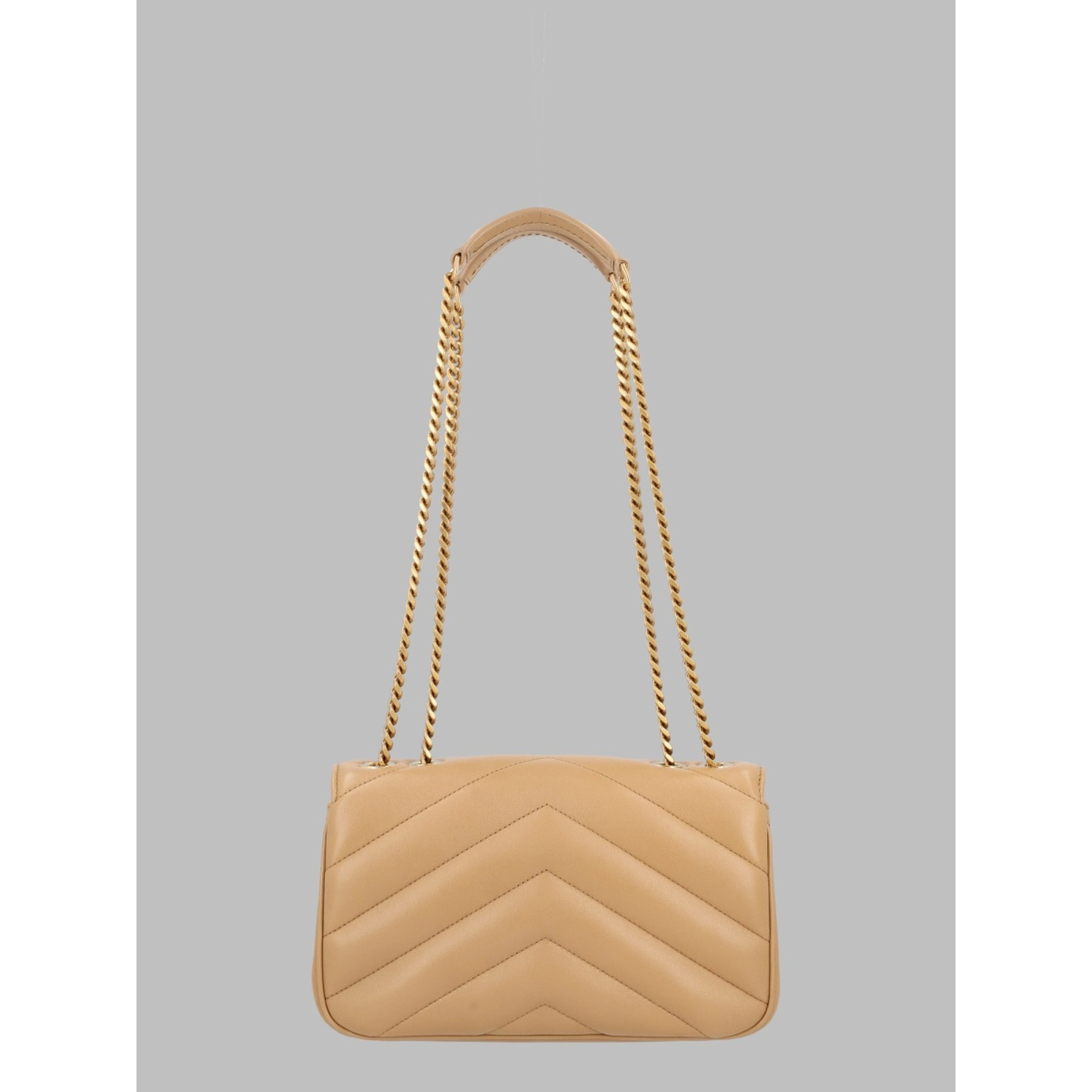 Borsa "Loulou" In Pelle Trapuntata