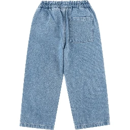 bobo choses embossed denim pants