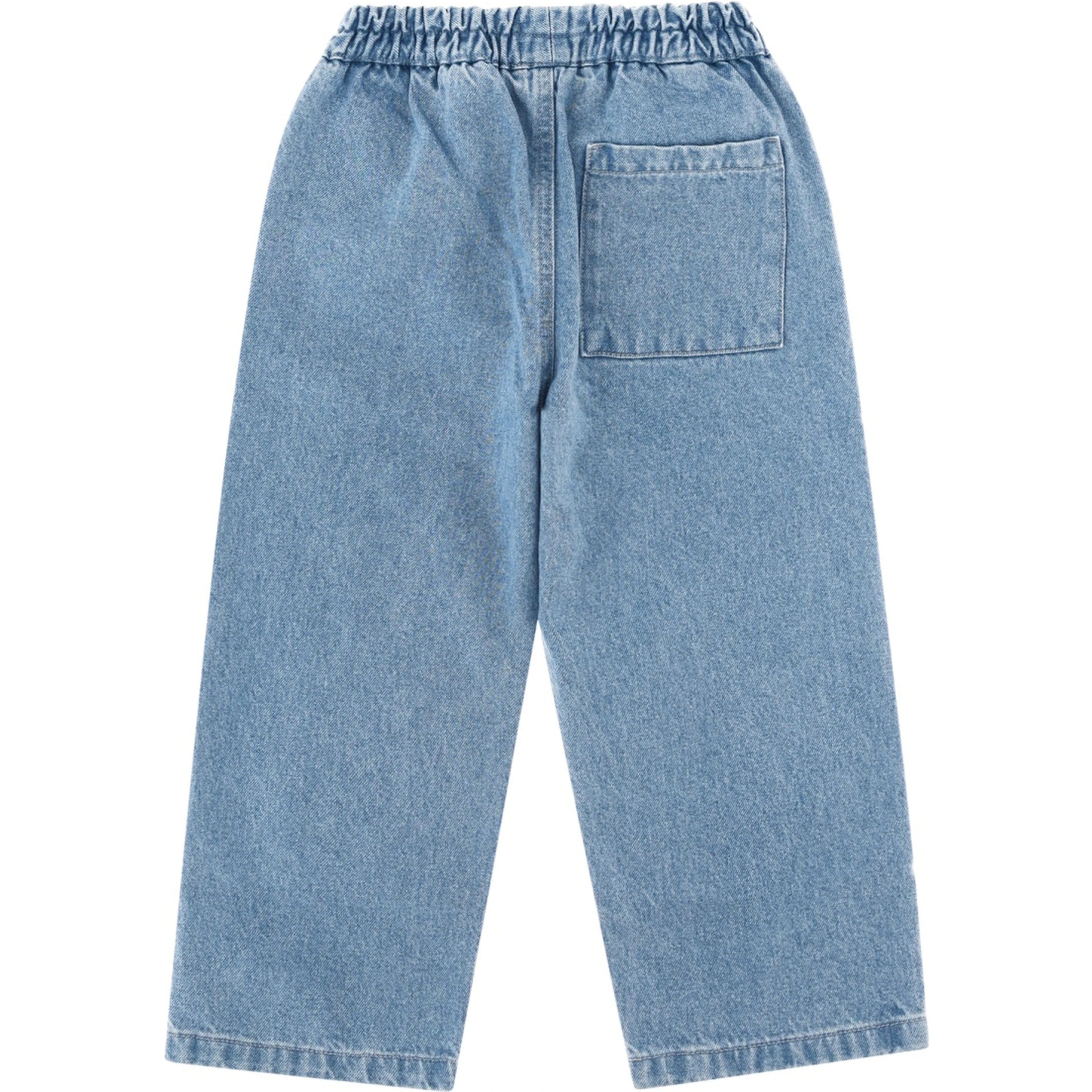 bobo choses embossed denim pants