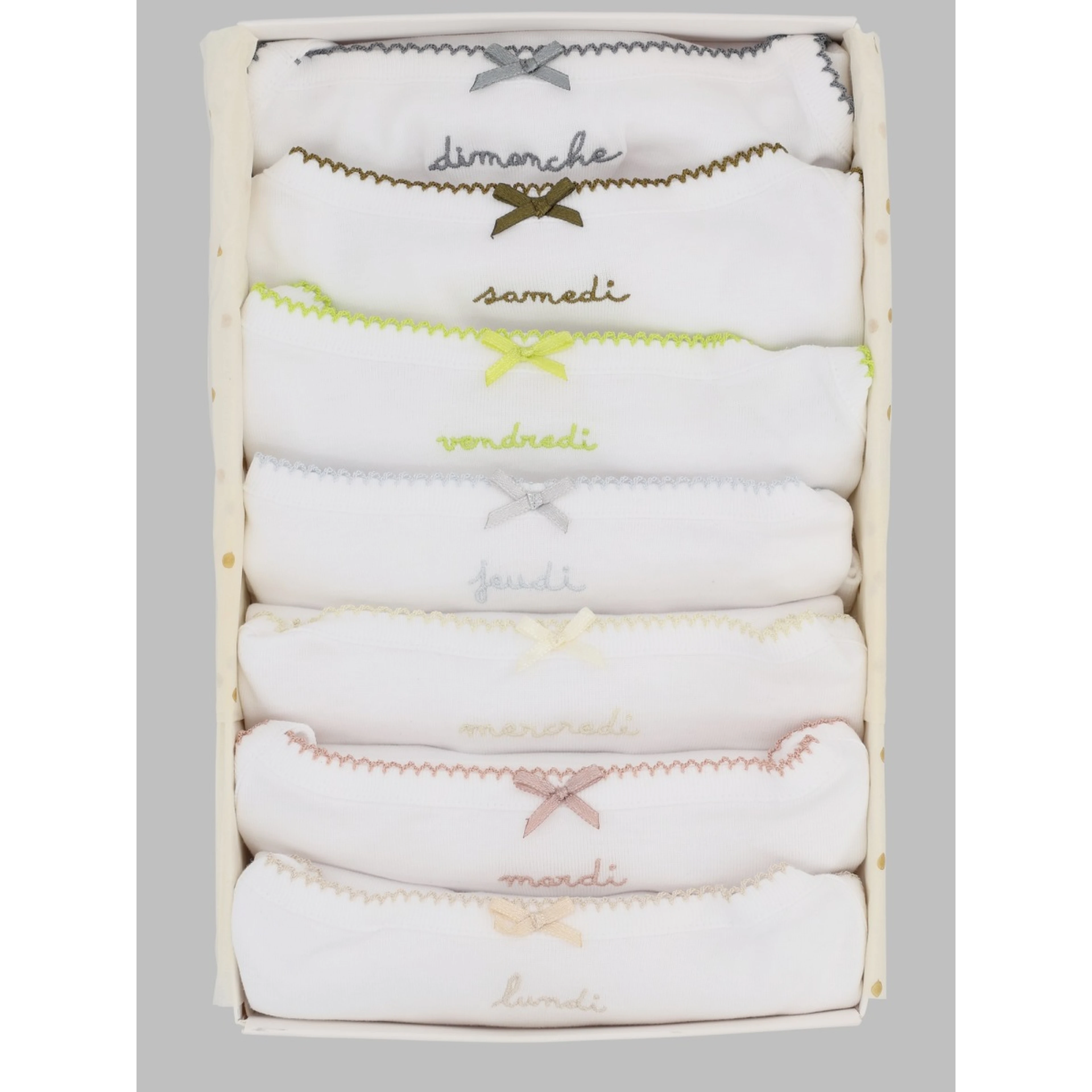 undershirt set set of 7 undershirts