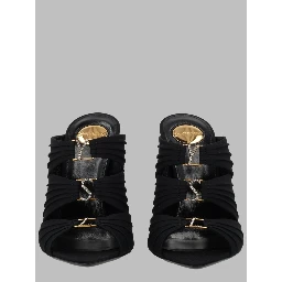 Mule "Emilie" in Crêpe Satin