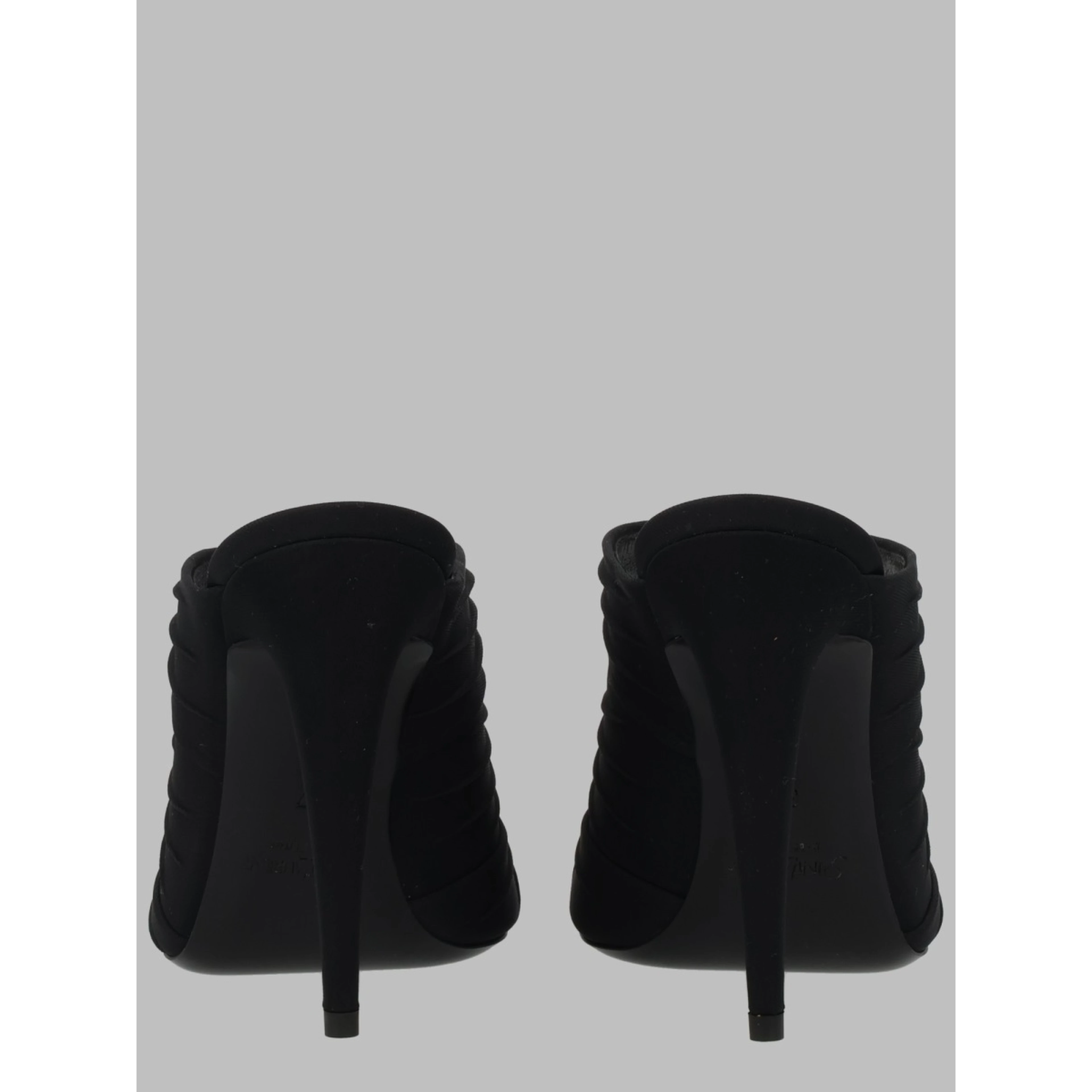 Mule "Emilie" in Crêpe Satin