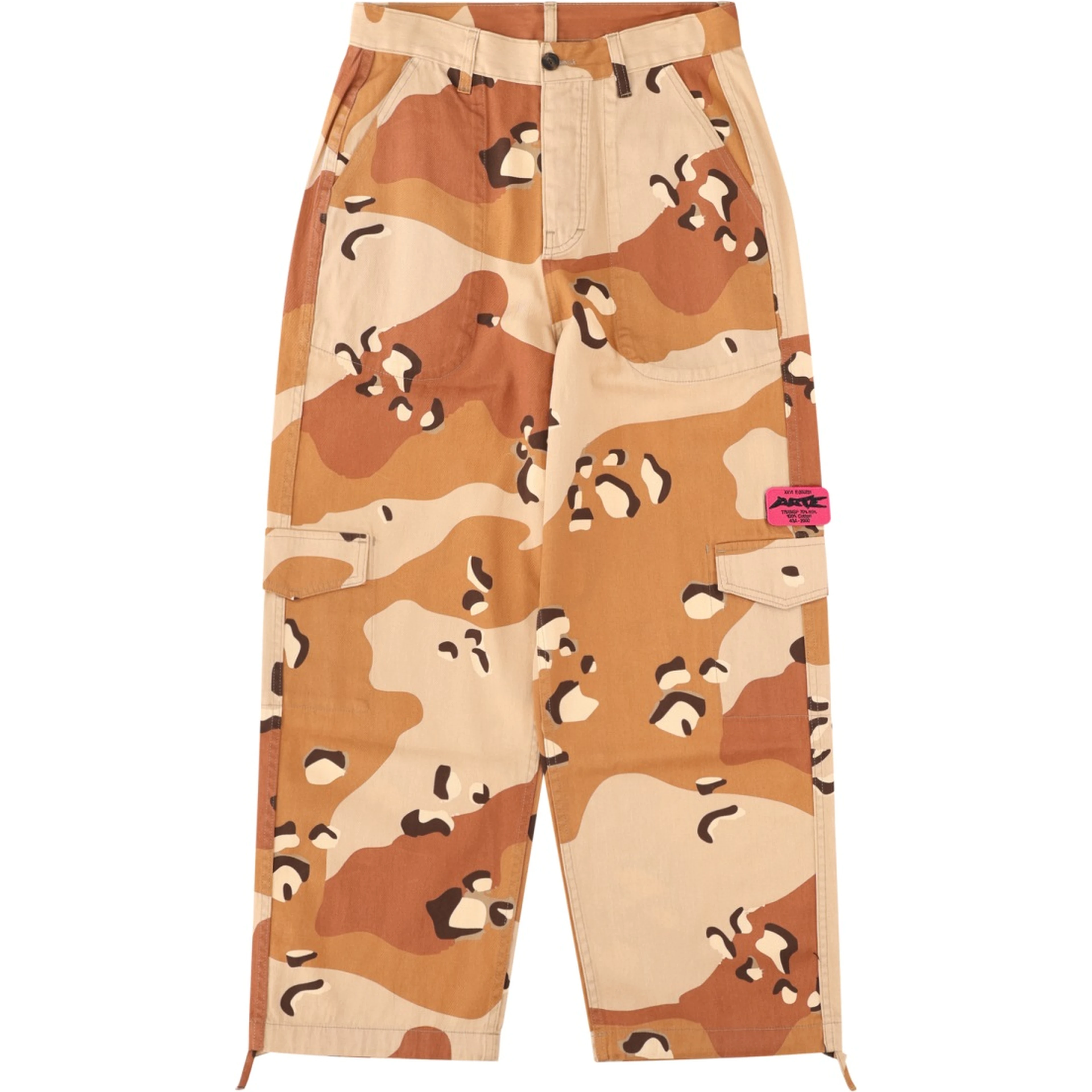 Pantalone Camo Cargo Reversibile