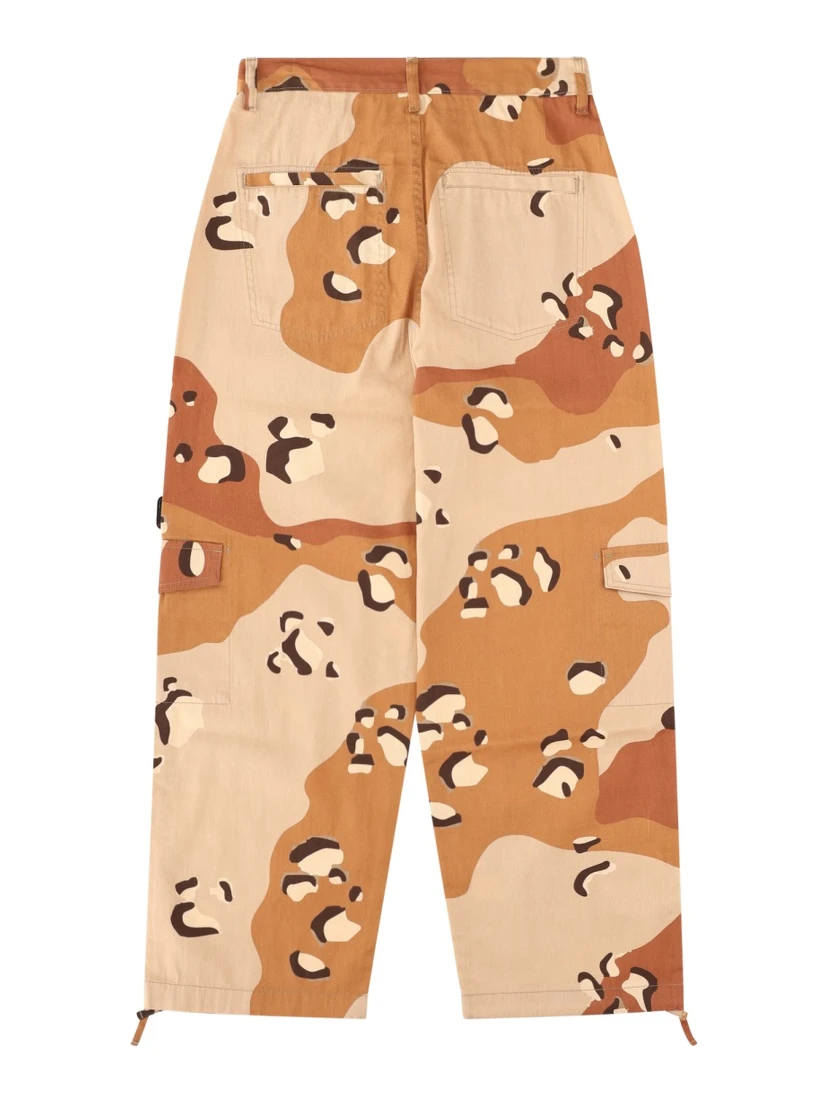 Pantalone Camo Cargo Reversibile