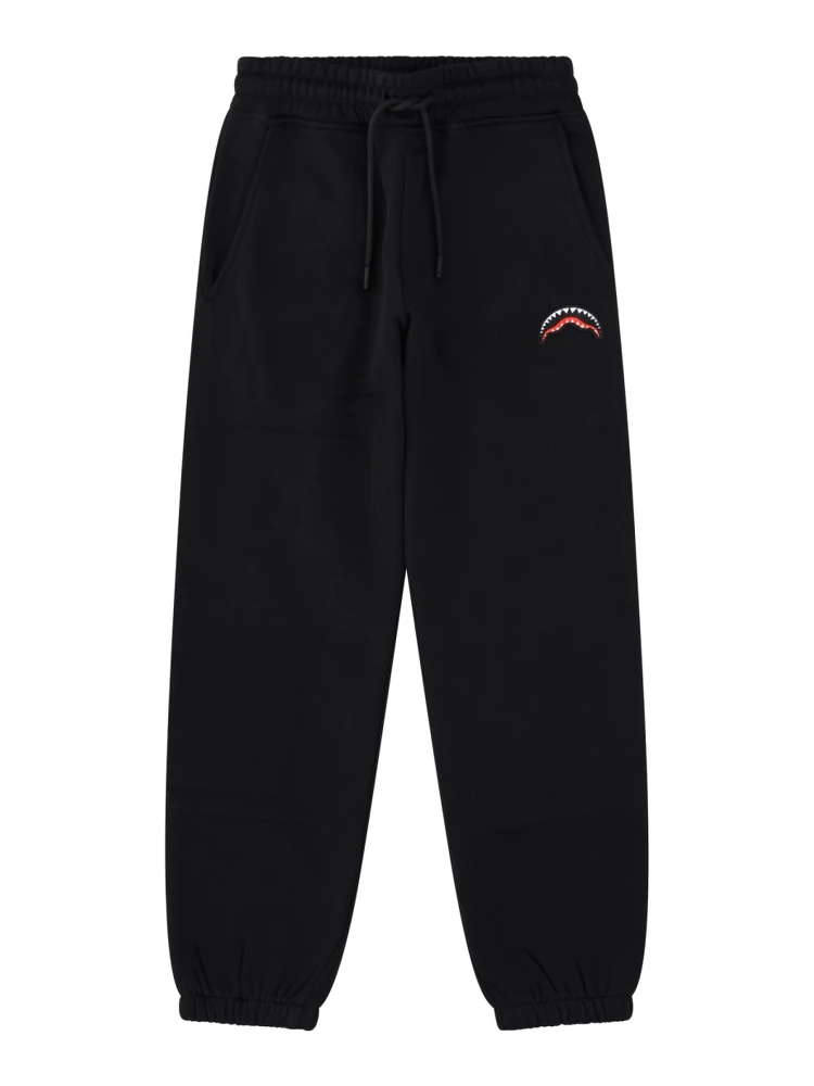 shark baggy pants black