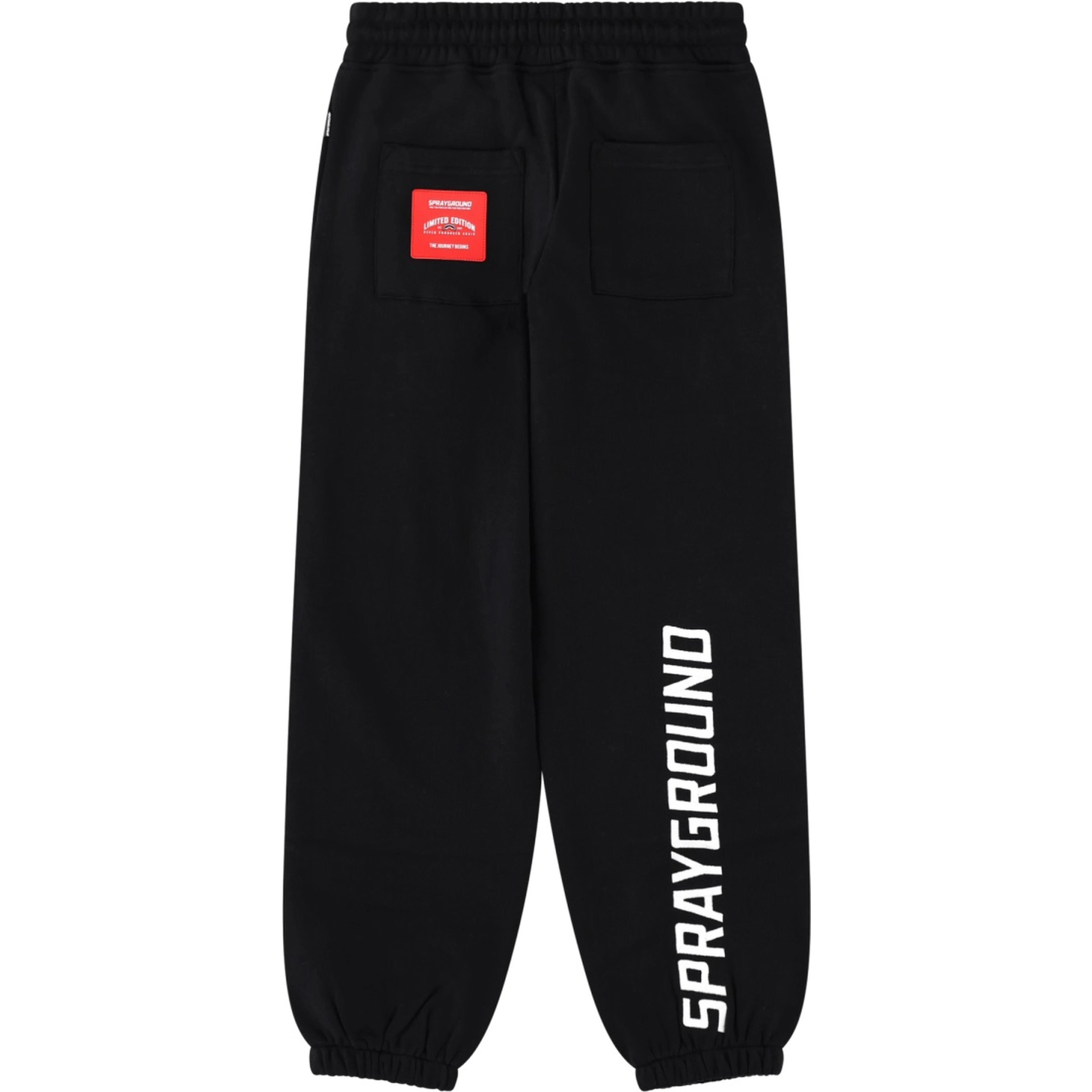shark baggy pants black