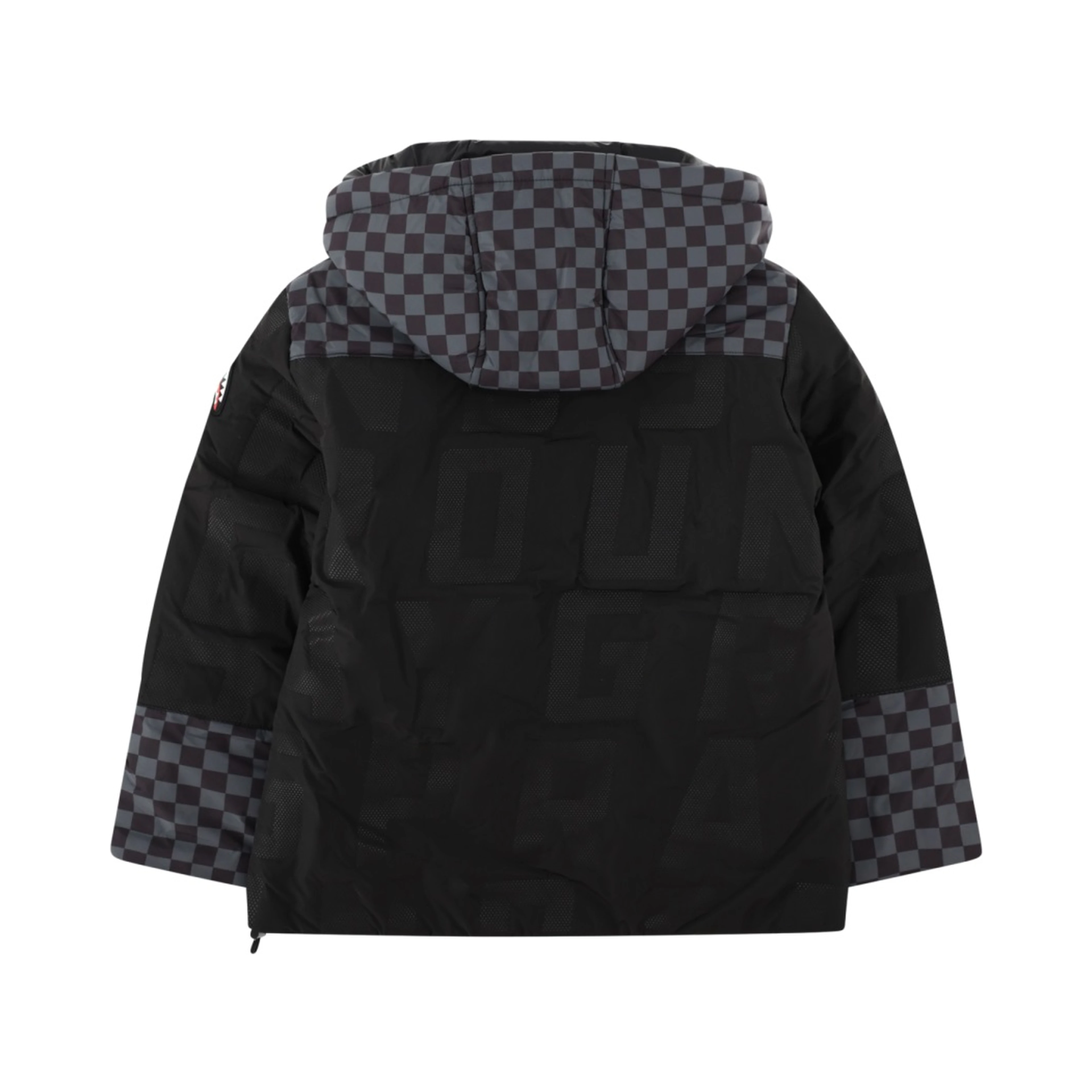 sg checkered padded jacket
black