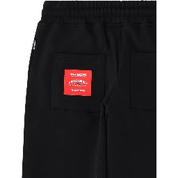 shark baggy pants black