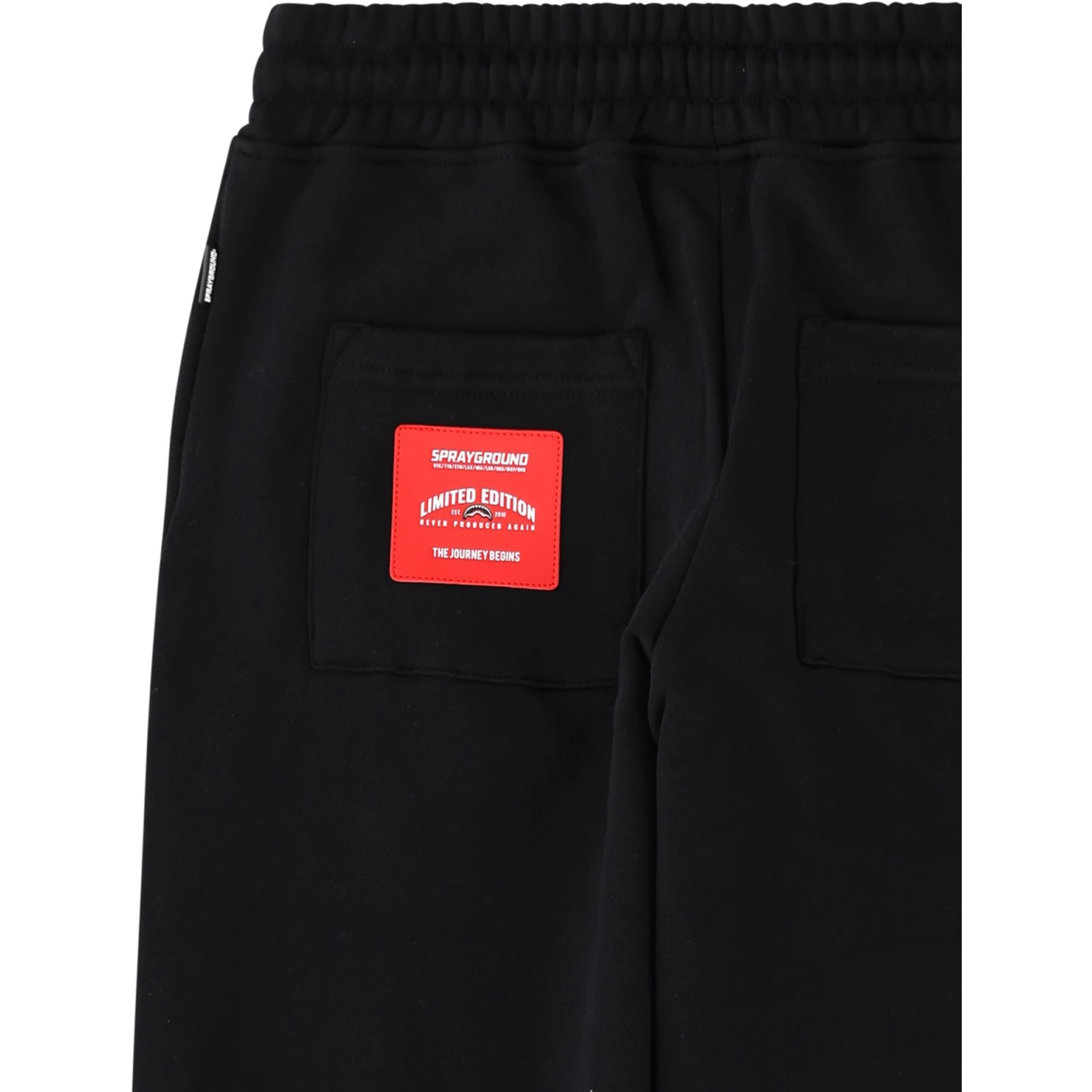 shark baggy pants black