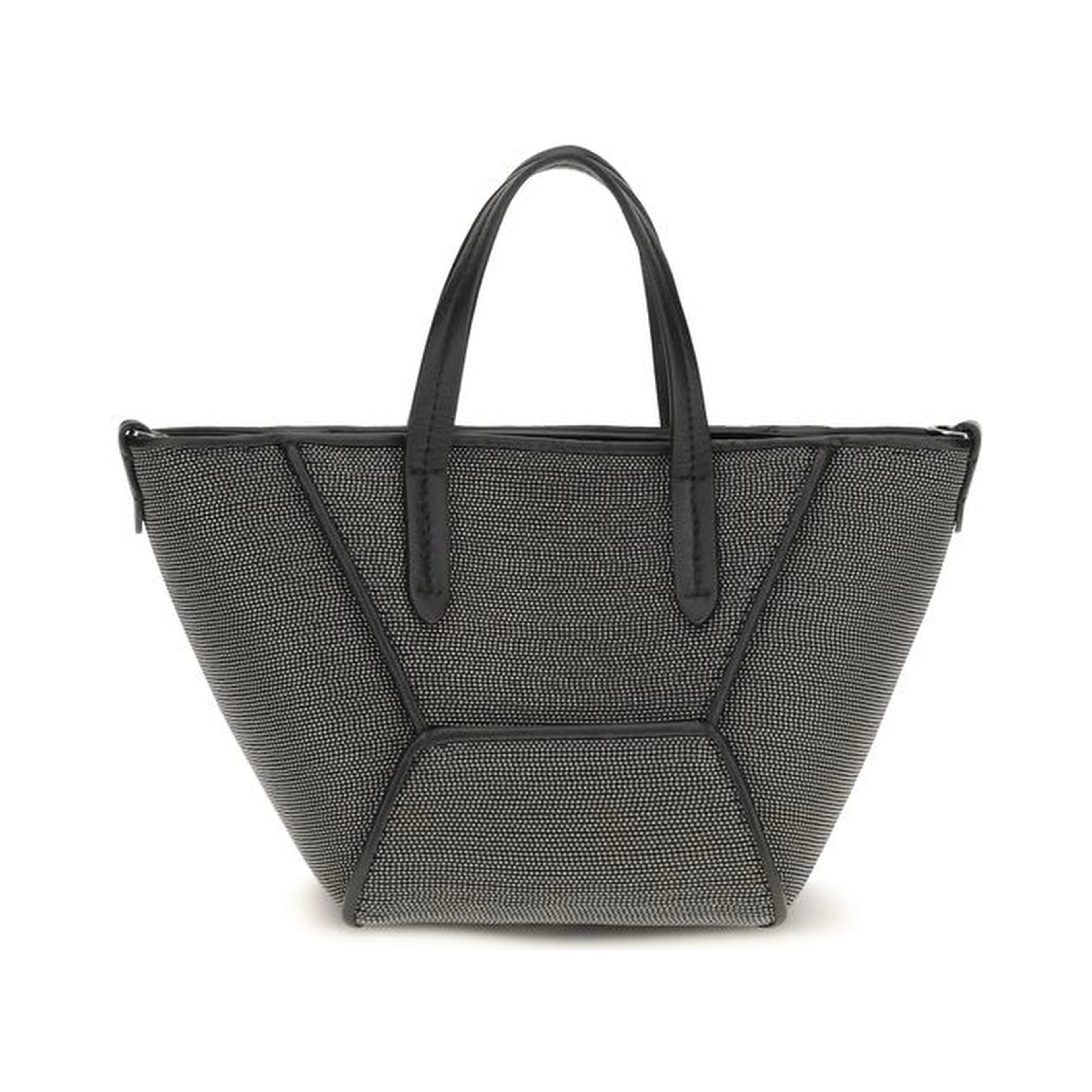 Black Calf Leather Bos Taurus Shoulder Bag