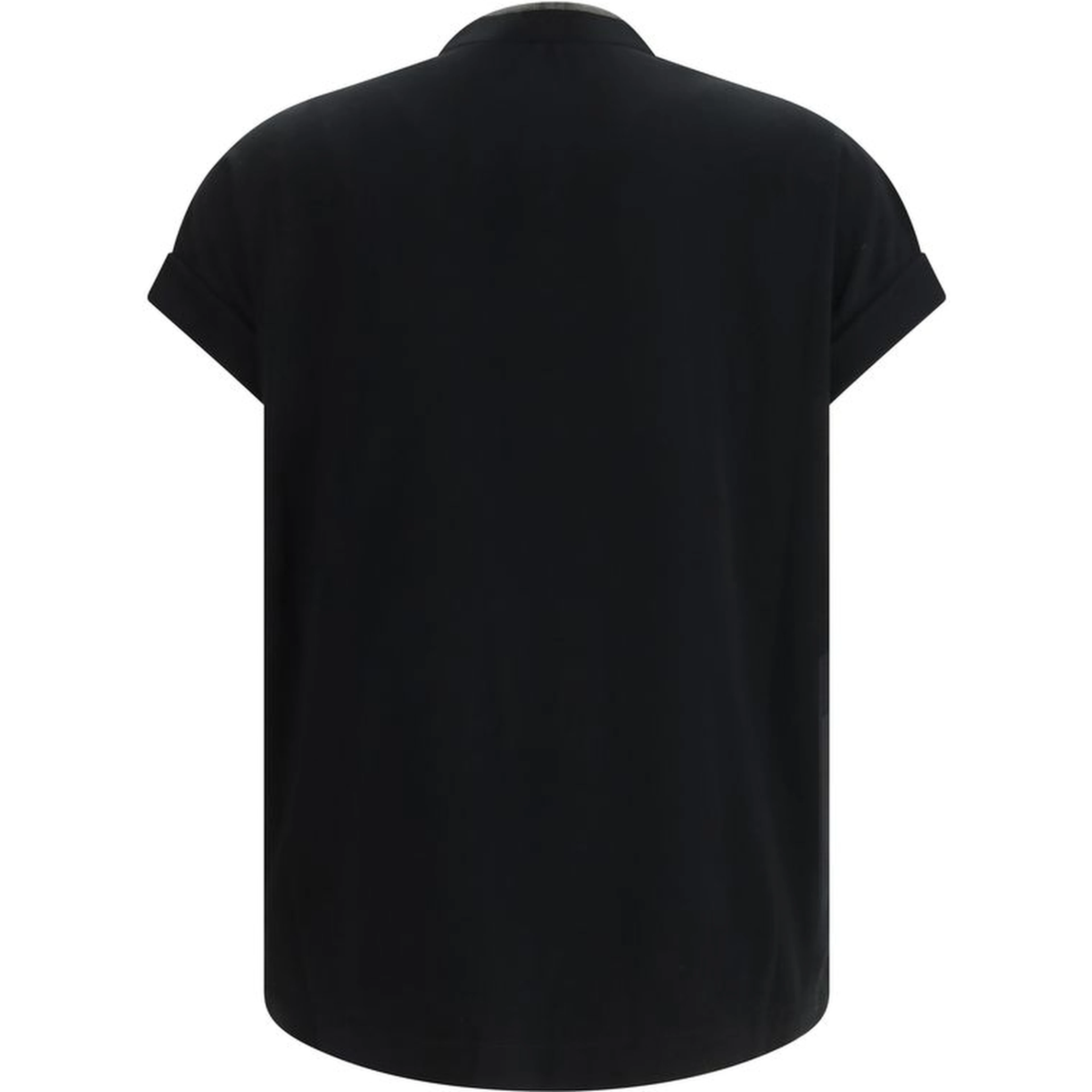 Black Cotton T-Shirt
