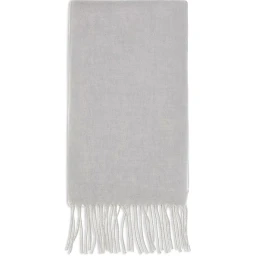 Gray Cashmere Scarf