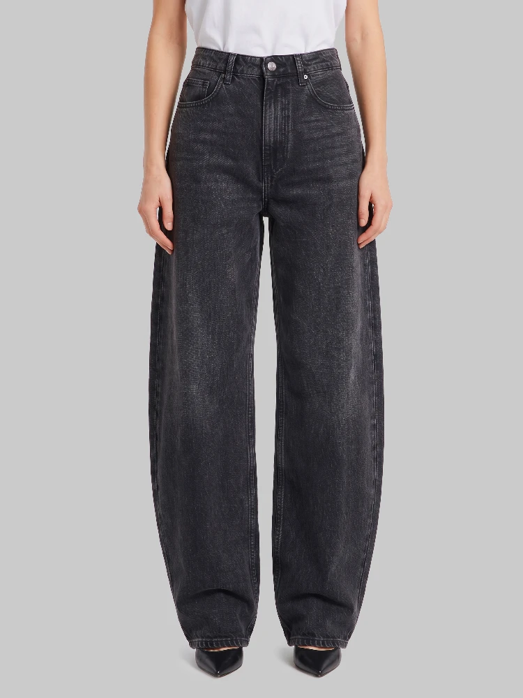 Nick barrel-leg jeans