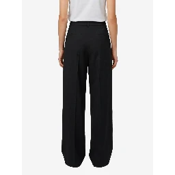 Black pleated Ripley pants
