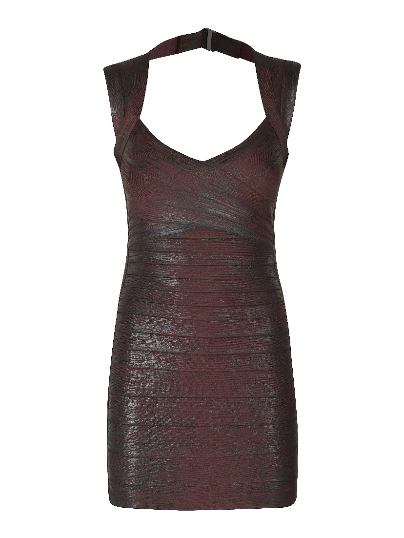 THE METALLIC JAMIE DRESS