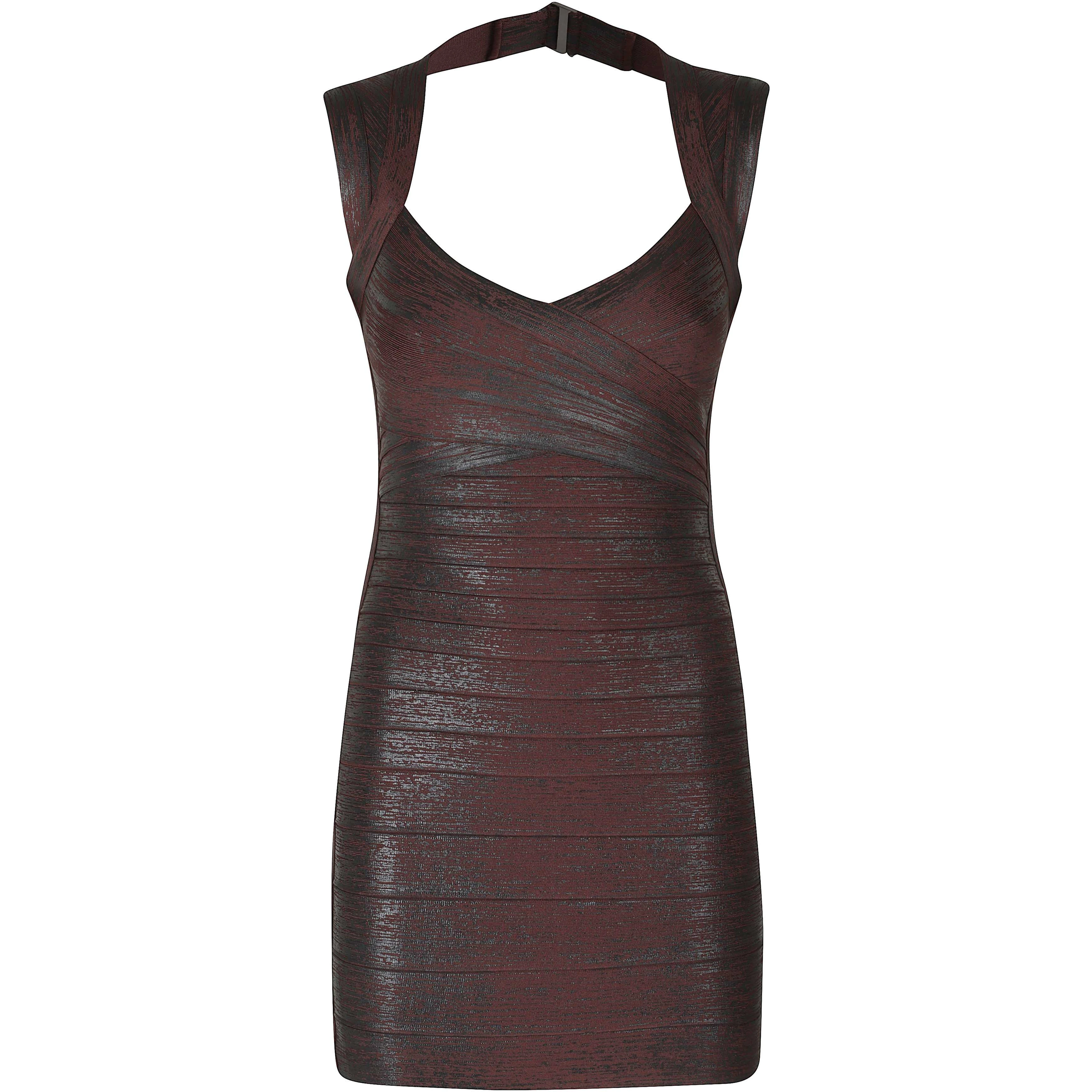 THE METALLIC JAMIE DRESS