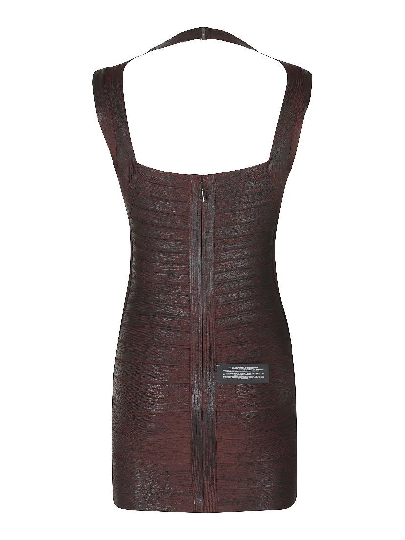 THE METALLIC JAMIE DRESS