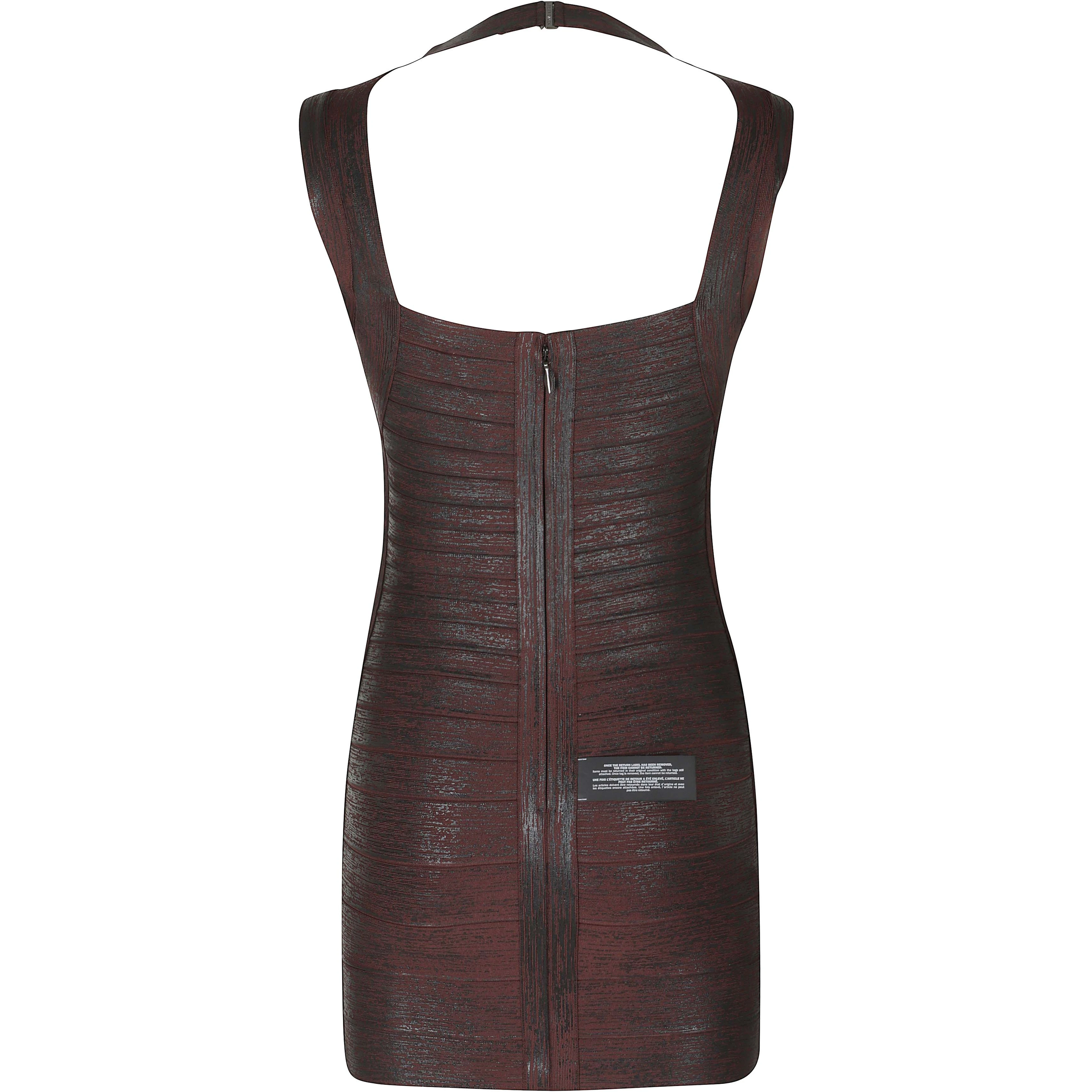 THE METALLIC JAMIE DRESS
