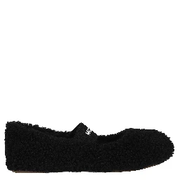 SHEARLING BALLERINA