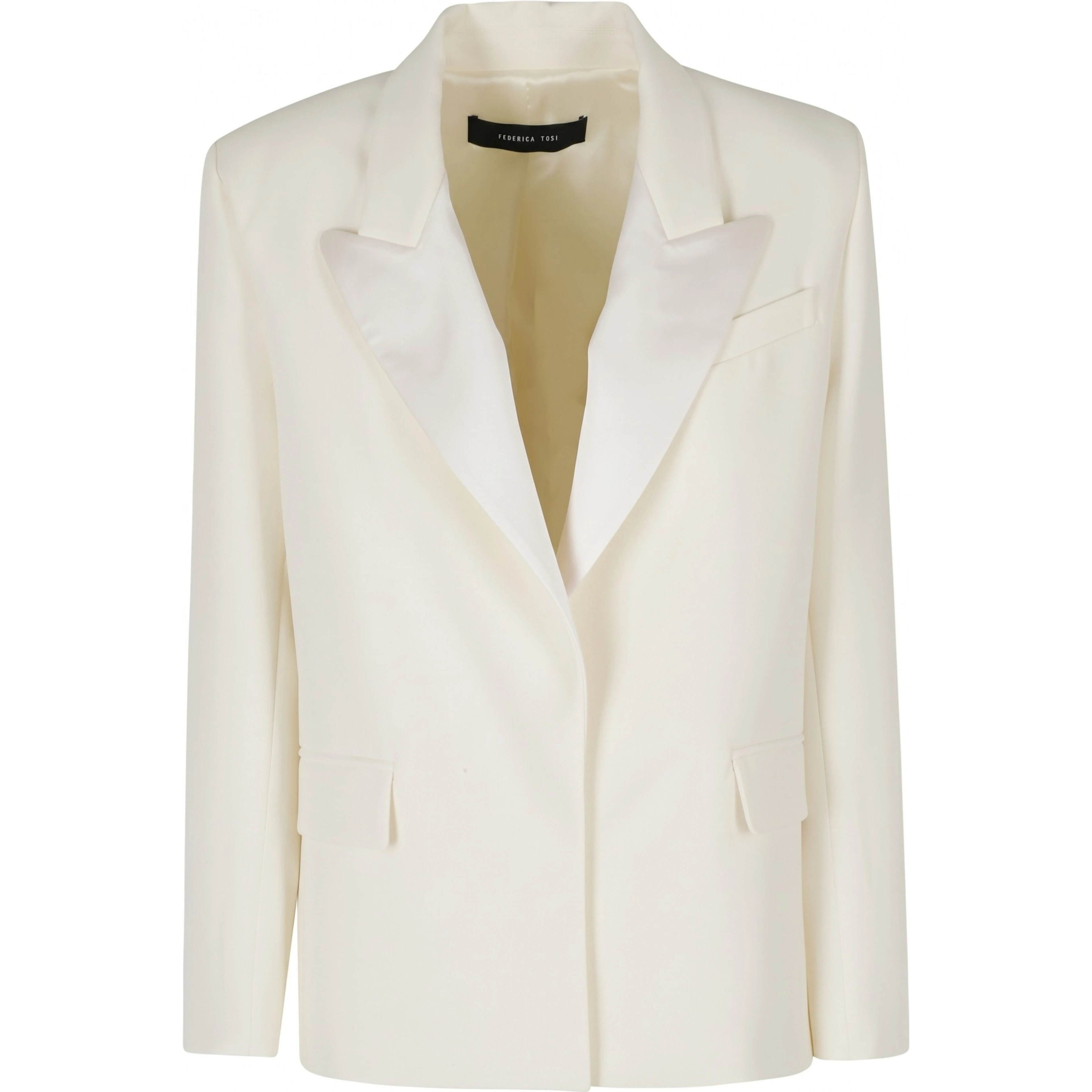 BLAZER MONOPETTO CADY REVER DI RASO SMOKING