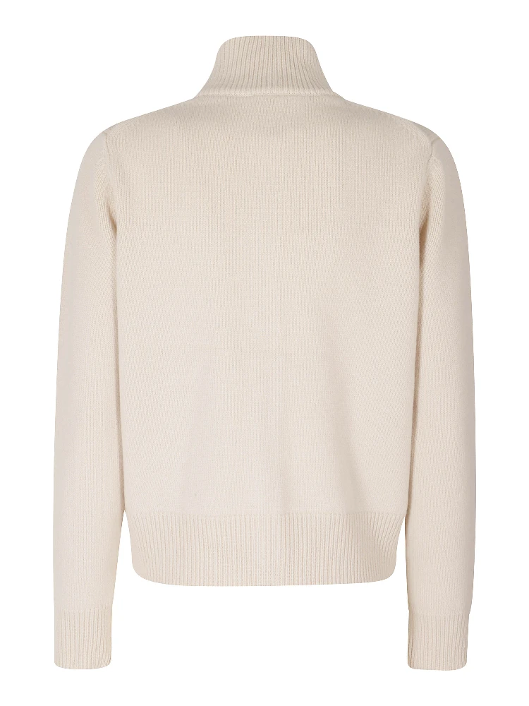 FOX HEAD INTARSIA MERINO HIGH NECK CARDIGAN alternative