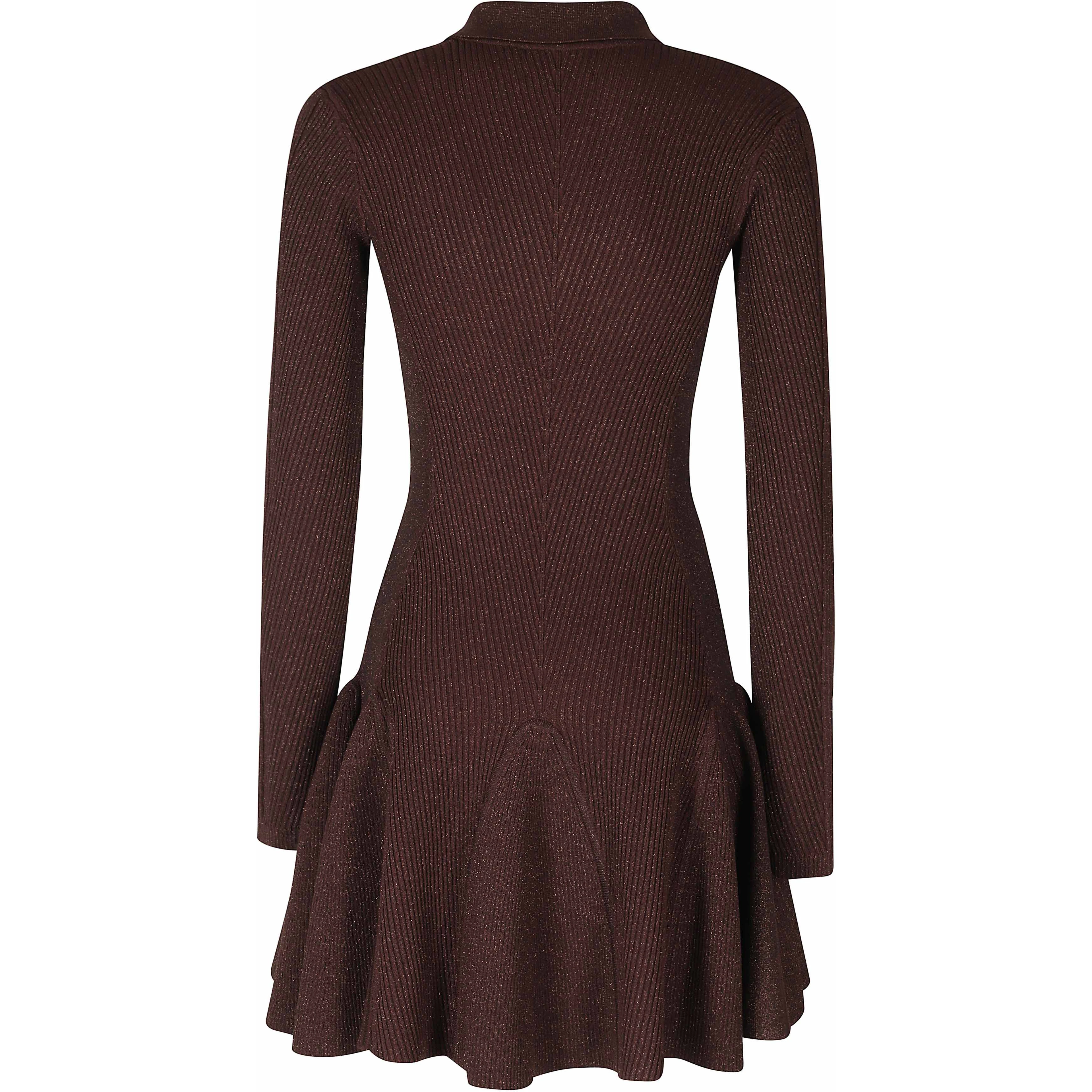 BIONA KNIT DRESS IN MAHOGANY
