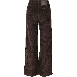 WIDE LEGGED MID RISE FIVE POCKETS