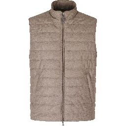 GILET FLANELLA DI LANA
