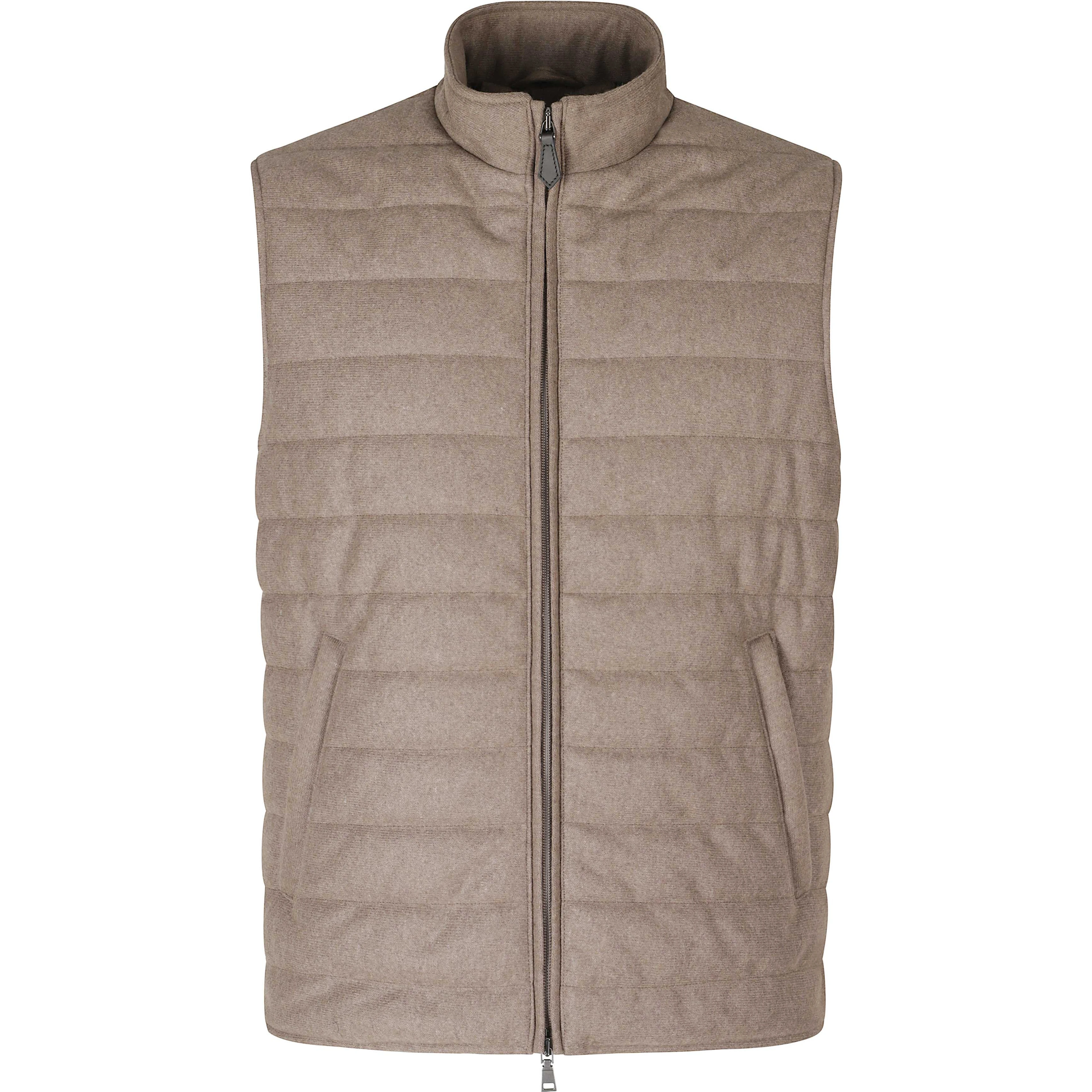 GILET FLANELLA DI LANA