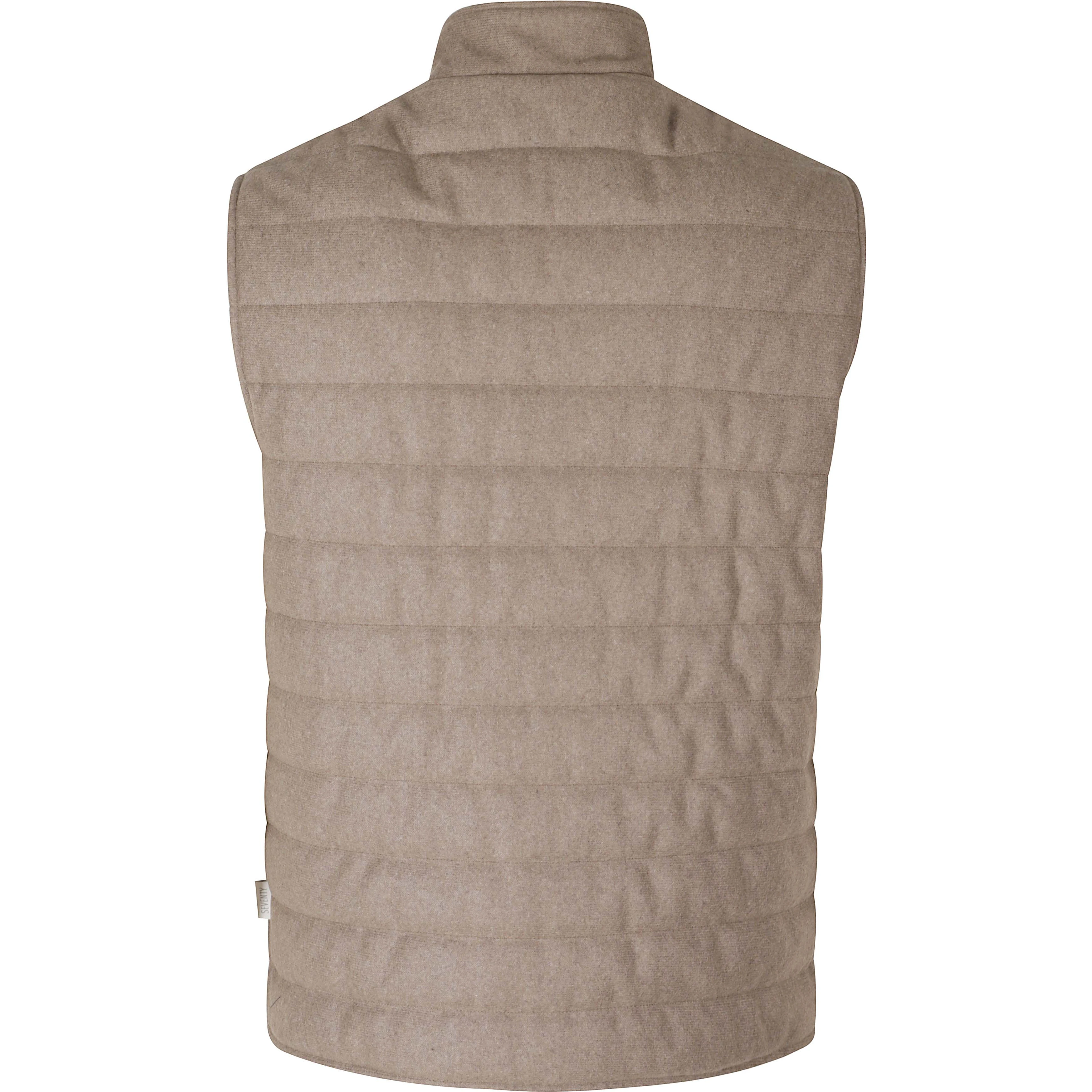 GILET FLANELLA DI LANA