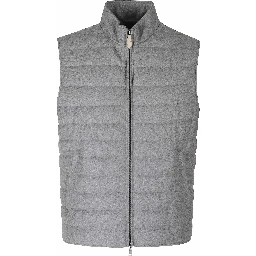 GILET FLANELLA DI LANA