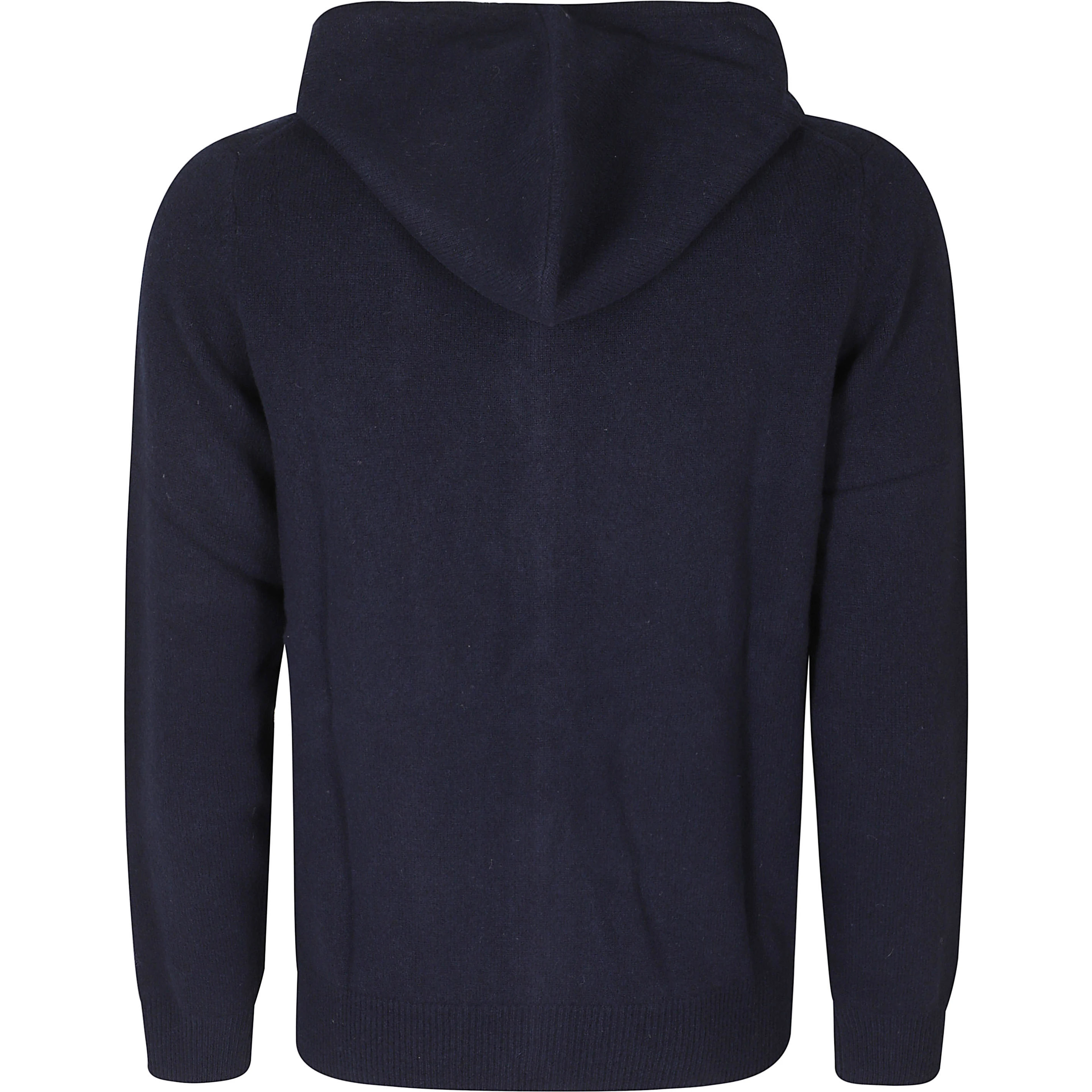 FULL ZIPPER HOODED KNIT SWEATER