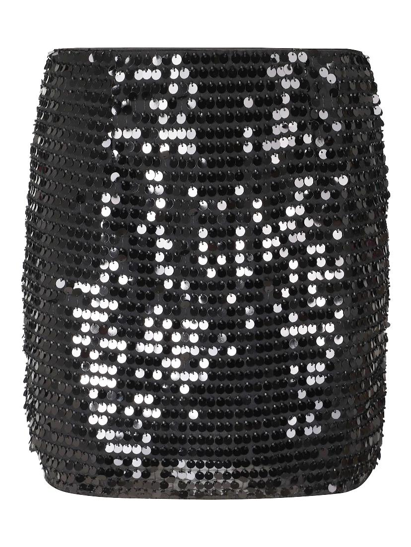 SEQUINS MINI SKIRT