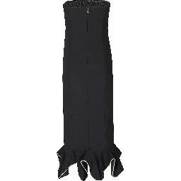 MIDI RUFFLE DRESS
