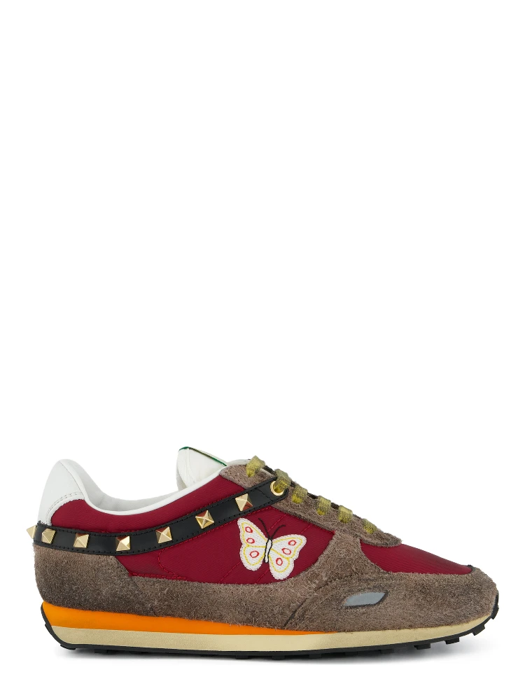 Valentino Garavani Sneakers Grey/red