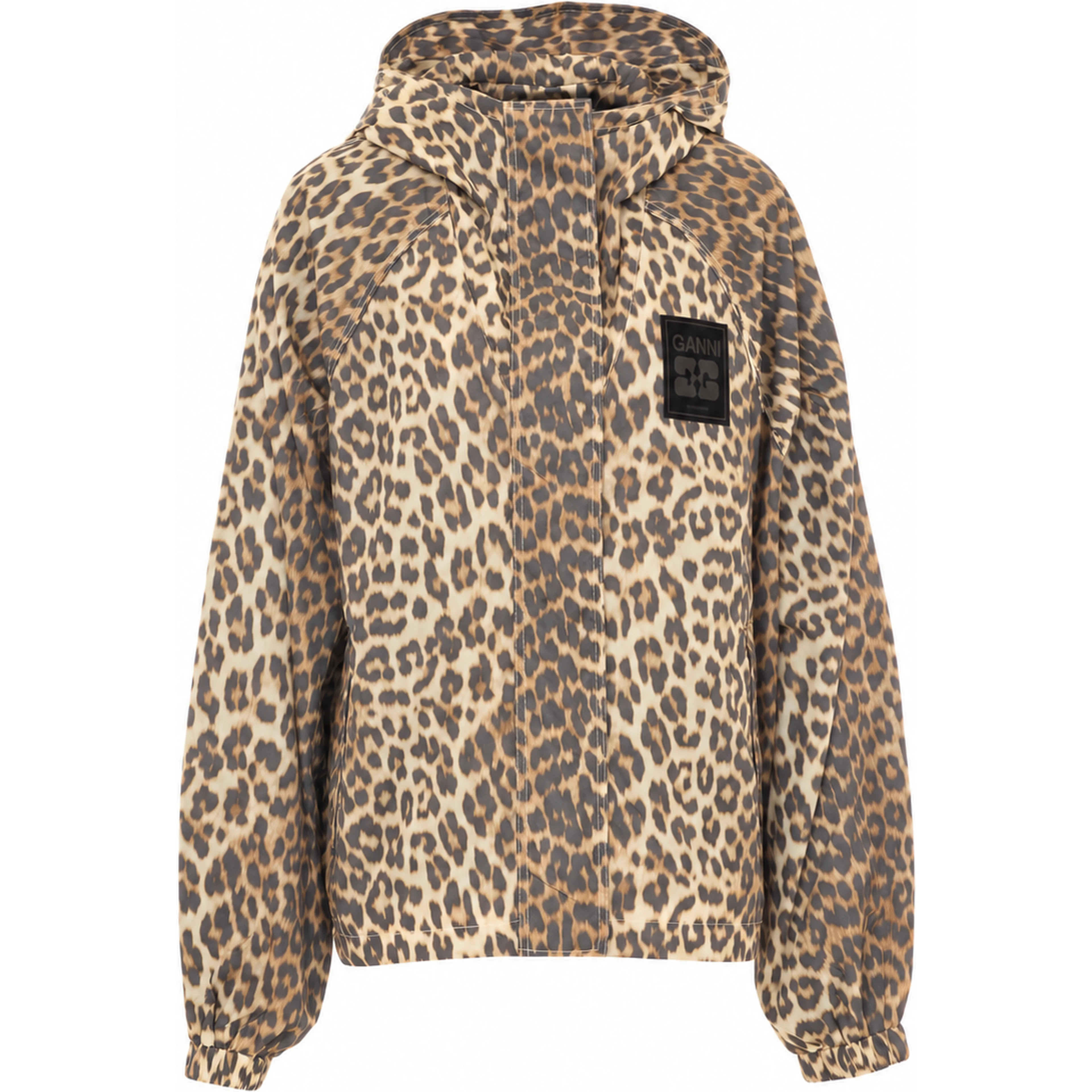 GANNI Coats Beige
