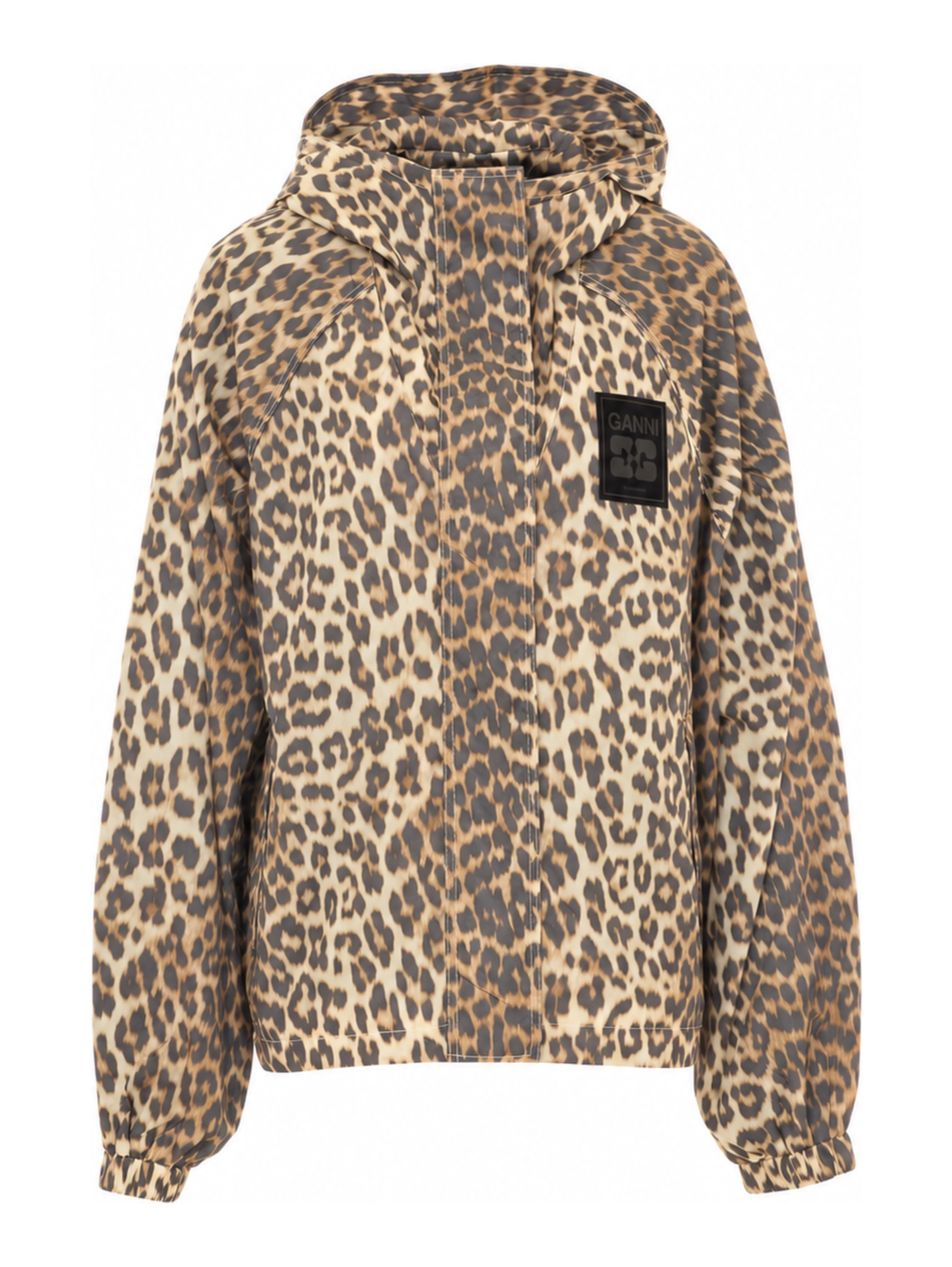 GANNI Coats Beige