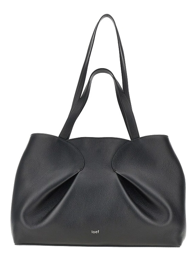 Grained leather 'Every Day' shopping bag