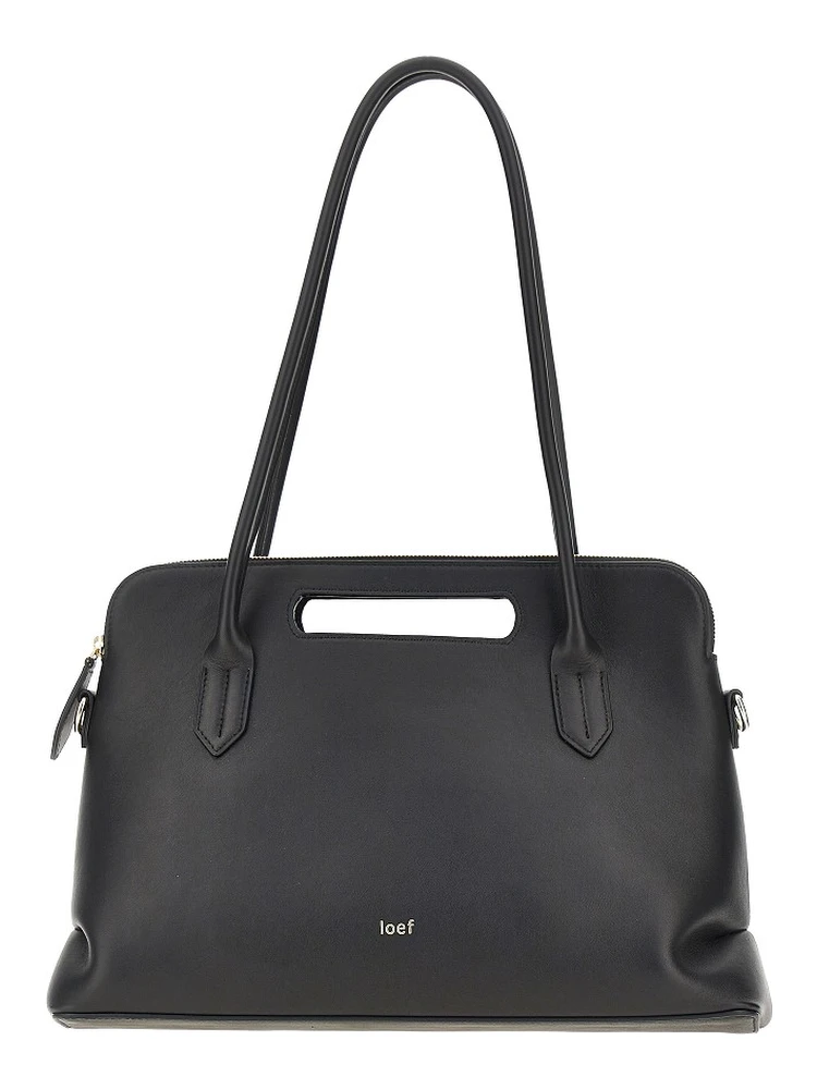 'Dalia Promenade' leather tote bag