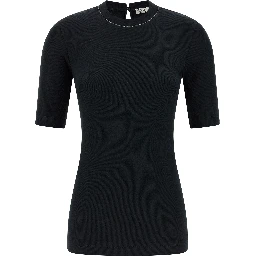 Black Cotton Cardigan