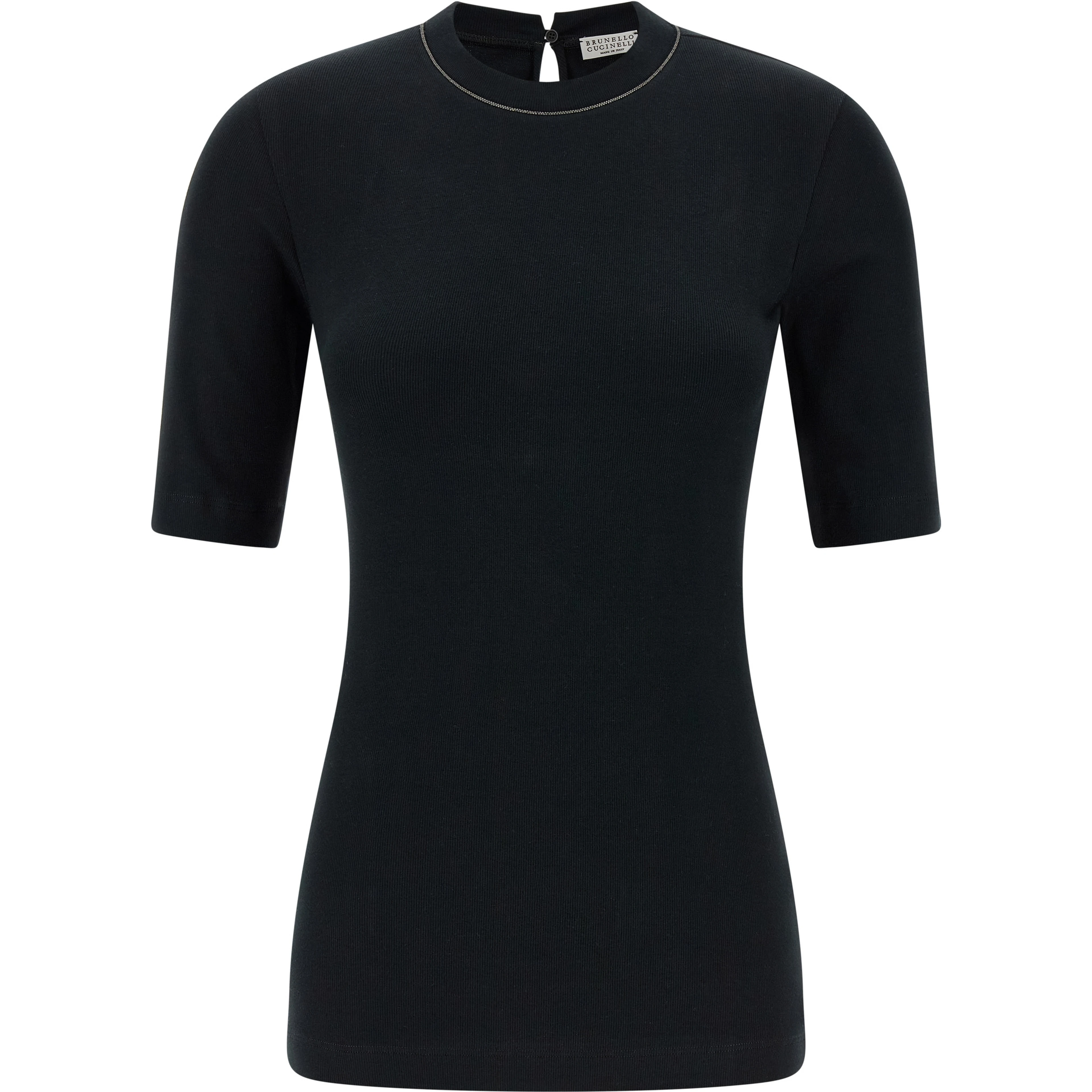 Black Cotton Cardigan