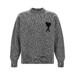 Gray Wool Cardigan