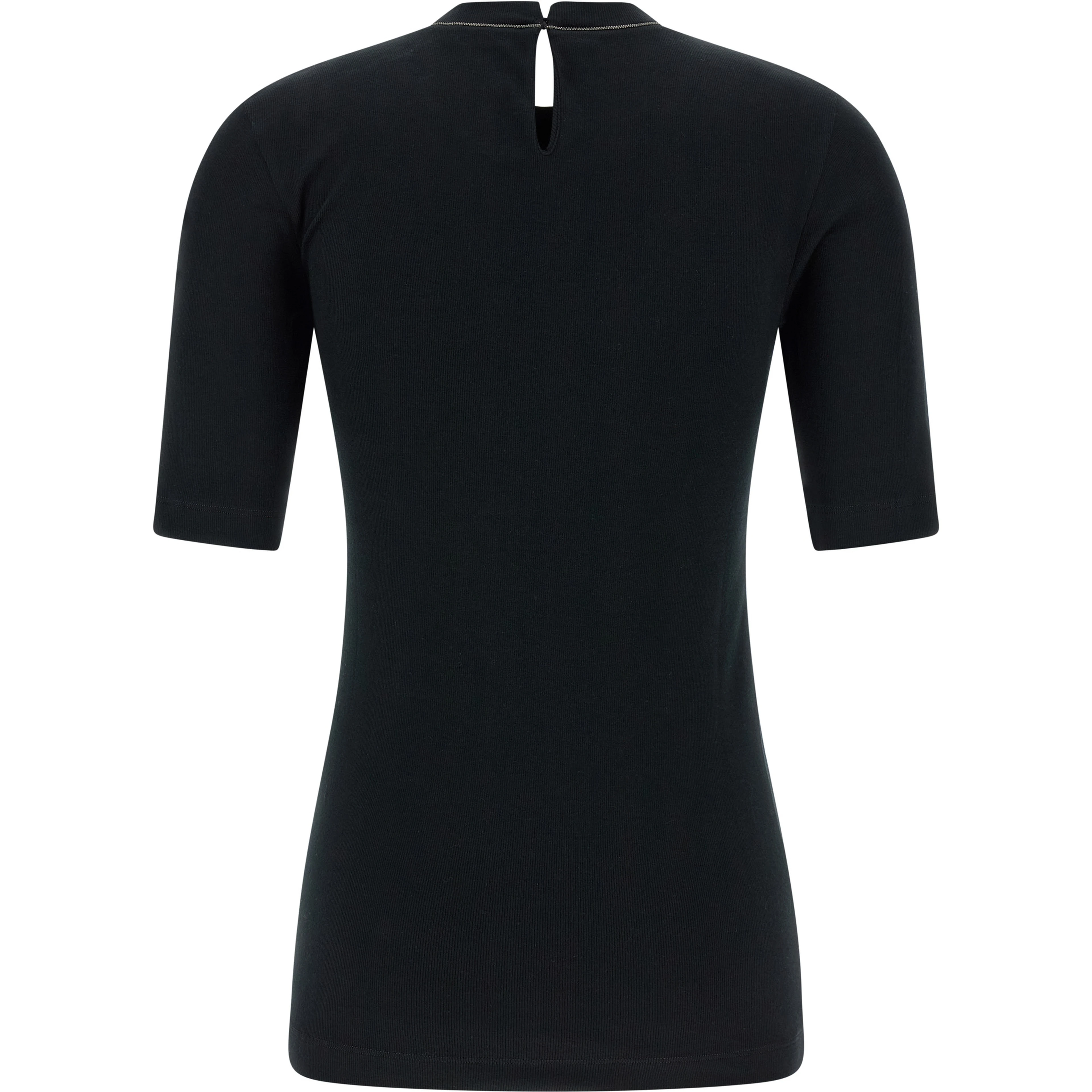 Black Cotton Cardigan