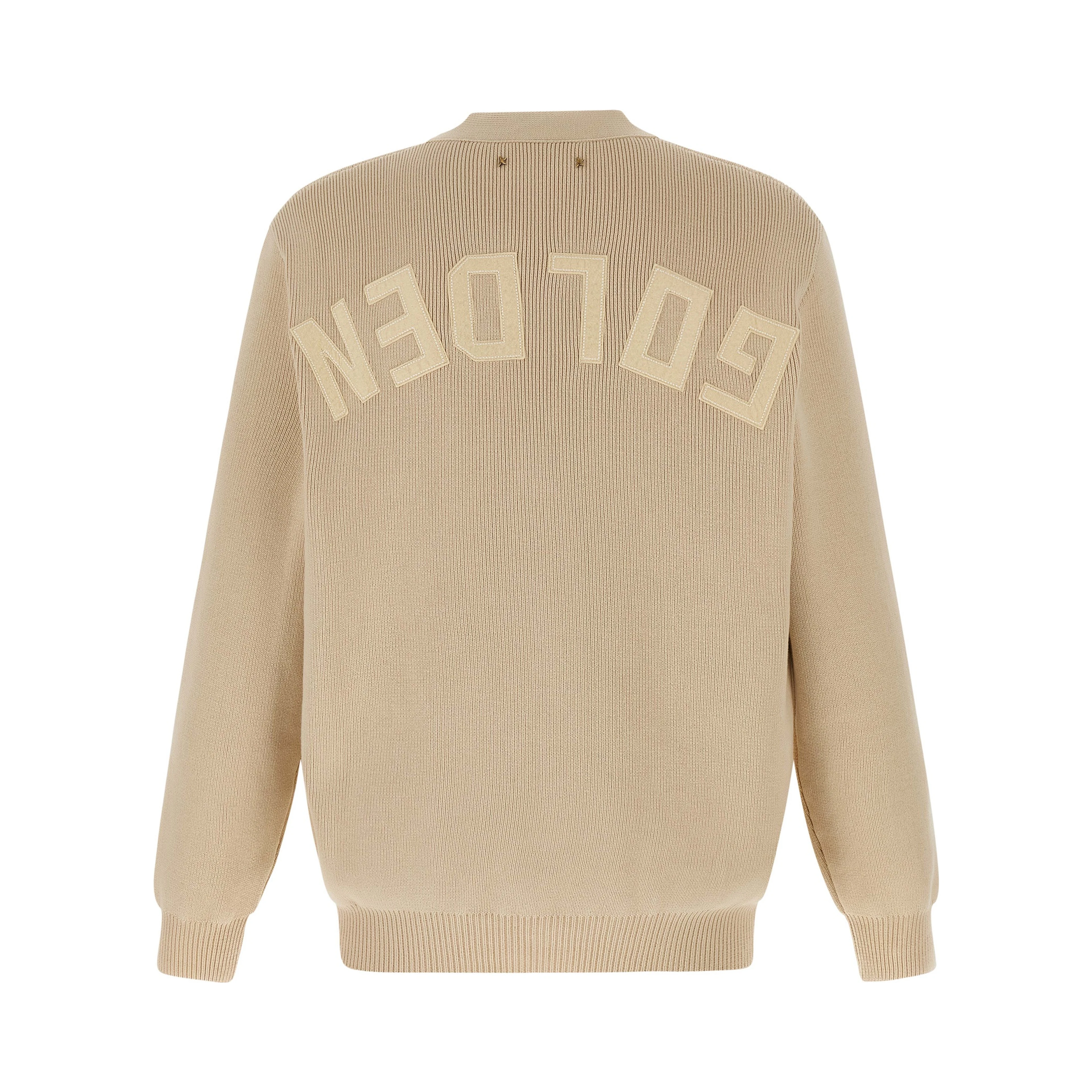 Beige Cotton Cardigan