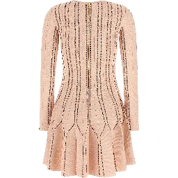 Multicolor Viscose Short Dress