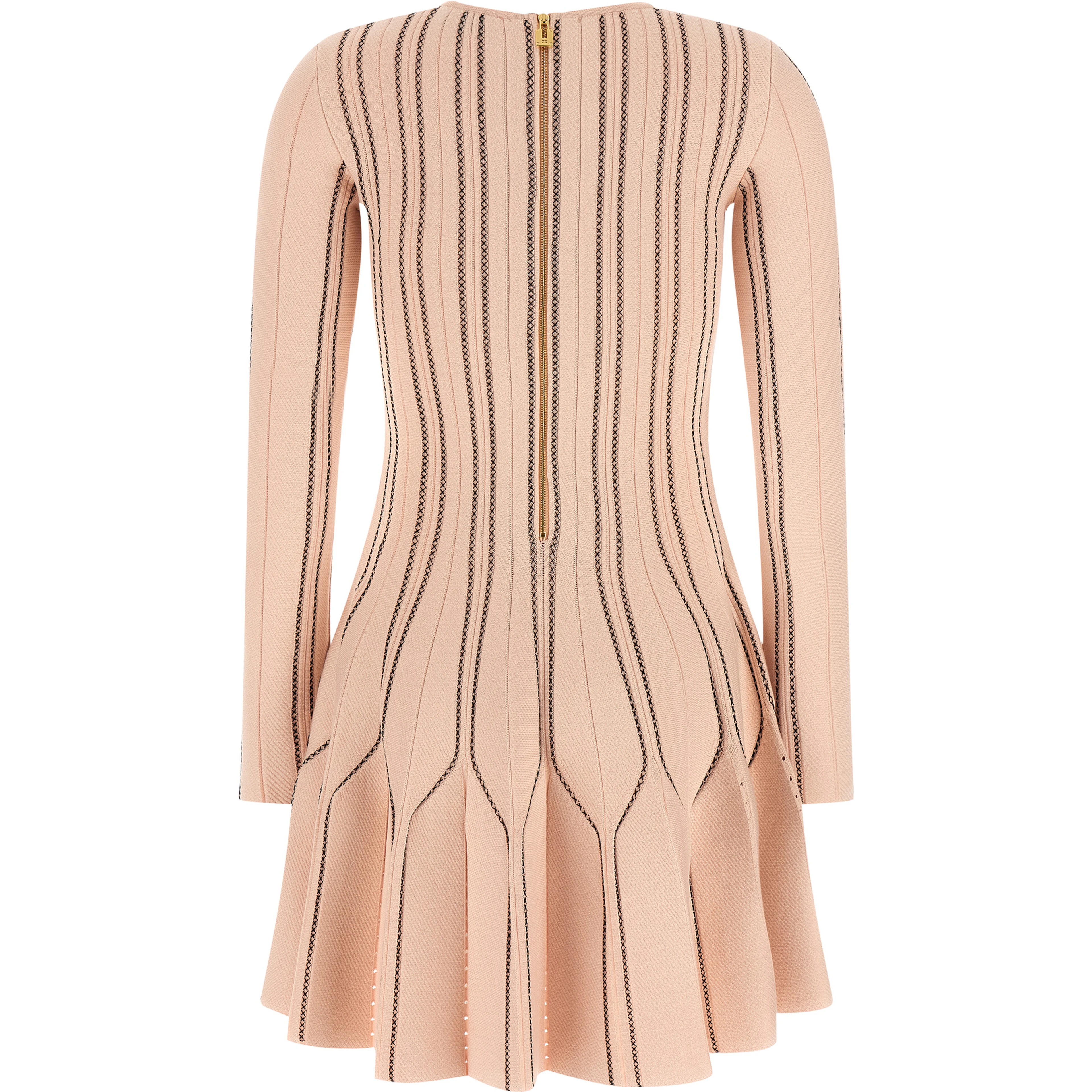 Multicolor Viscose Short Dress