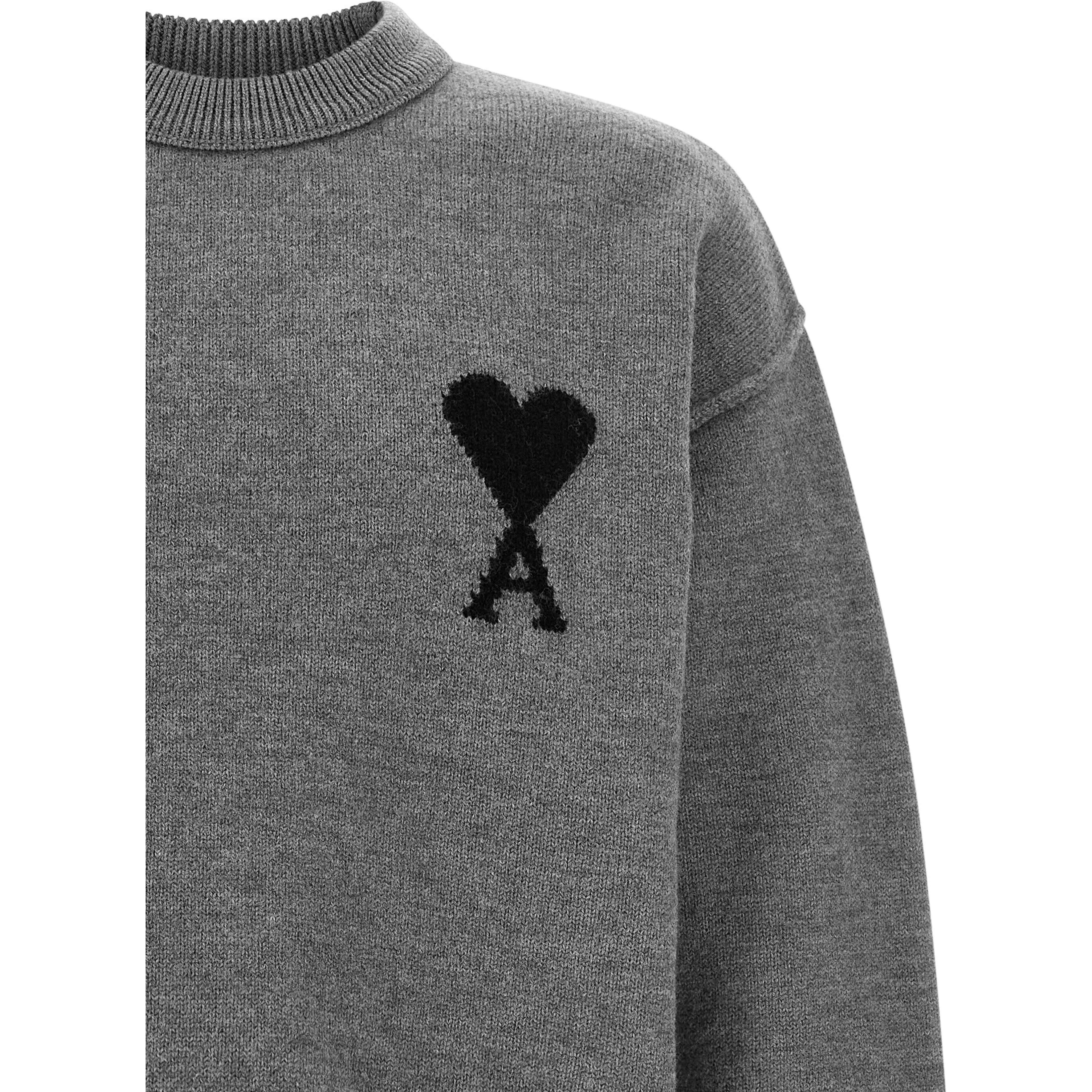 Gray Wool Cardigan
